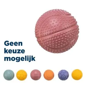 Trixie Bal Natuurrubber 4.5 cm - Hondenspeelgoed Nopjes - Afbeelding 1