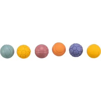 Trixie Bal Natuurrubber 4.5 cm - Hondenspeelgoed Nopjes - Afbeelding 9