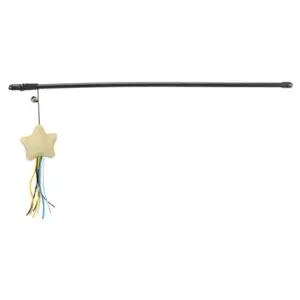 Trixie kattenhengel ster van kunststof en pluche met catnip 46 cm - Afbeelding 1