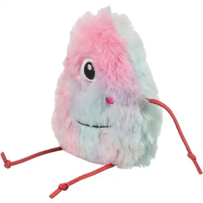 Trixie kattenspeeltje monster pluche met catnip roze 12 cm - Afbeelding 4