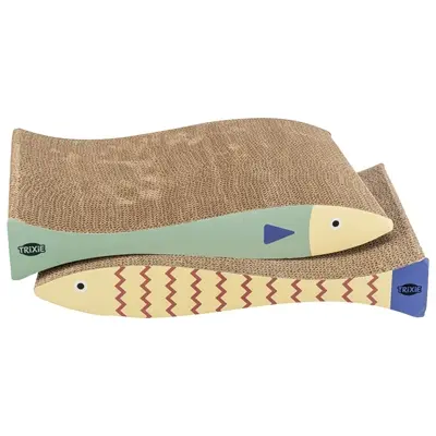 Trixie krabmat Vis met catnip mintgroen/crème 40 x 30 x 11 cm – set van 2 - Afbeelding 4