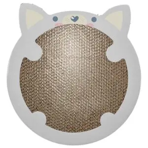 Trixie Junior krabmat Hamster met catnip lichtgrijs 31 x 32,5 x 2,5 cm - Afbeelding 1