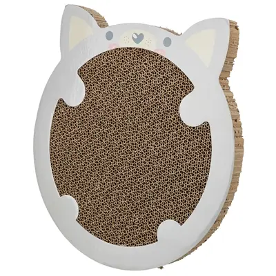 Trixie Junior krabmat Hamster met catnip lichtgrijs 31 x 32,5 x 2,5 cm - Afbeelding 4