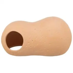 Trixie keramiek huisje hamster/muis terracotta 21 x 11 x 10 cm - Afbeelding 1