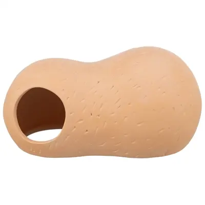 Trixie keramiek huisje hamster/muis terracotta 21 x 11 x 10 cm