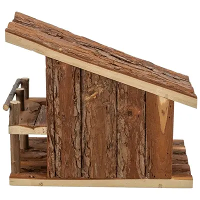 Trixie huis Jule 25 x 18 x 21 cm – schorshout, voor hamsters - Afbeelding 6
