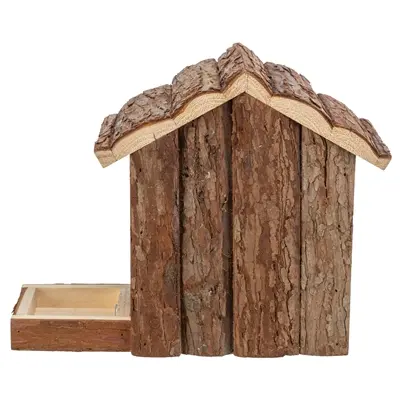Trixie huis Henna 27 x 15 x 21 cm – schorshout, voor hamsters - Afbeelding 6