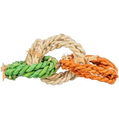 Trixie knaagspeelgoed ringen van maislies 15 x 6 x 6 cm - Afbeelding 2