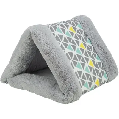 Trixie tent Sunny 44 x 40 x 33 cm – grijs, voor cavia en dwergkonijn