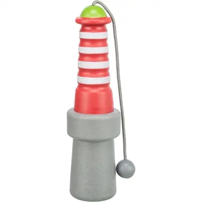 Trixie Aqua vuurtoren TPR 26 cm – drijvend hondenspeeltje met koord - Afbeelding 4
