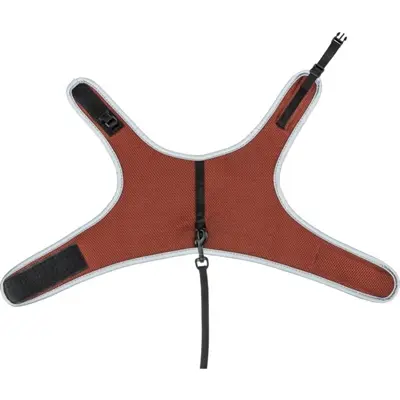 Trixie kattentuig softtuig met riem roest 24-42 x 120 cm – ademend mesh - Afbeelding 4
