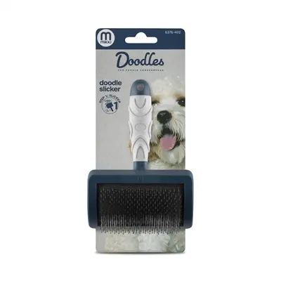Mikki Doodle slickerborstel – ergonomische borstel voor doodles - Afbeelding 4