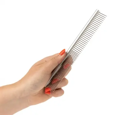 Mikki Doodle grooming kit met kam en slickerborstel – 2-delig - Afbeelding 3