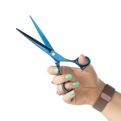 Mikki Doodle schaar recht 18 cm – ergonomisch, voor lichaam en poten - Afbeelding 5