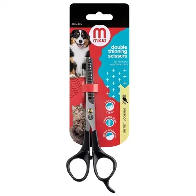 Mikki Classic effileerschaar dubbel – ergonomisch, roestvrij staal - Afbeelding 6