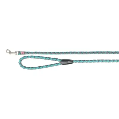 Trixie hondenriem Cavo aqua/grafietgrijs 100 x 1,2 cm – verstelbaar - Afbeelding 2