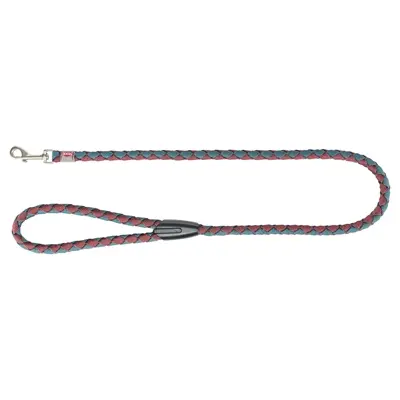 Trixie hondenriem Cavo sangria/petrol 100 x 1,2 cm – verstelbaar