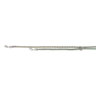 Trixie hondenriem Cavo verstelbaar salie groen/zand 200 x 1,2 cm - Afbeelding 4