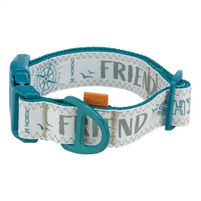 Trixie halsband Be Nordic extra breed petrol 40-60 x 3,8 cm - Afbeelding 2