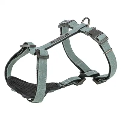 Trixie hondentuig Citystyle H-tuig katoen salie 52-75 x 2 cm