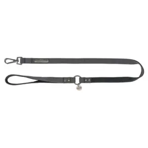 Trixie hondenriem Citystyle katoen zwart 120 x 2 cm - Afbeelding 1