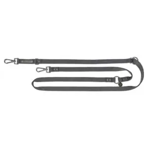 Trixie hondenriem Citystyle verstelbaar katoen zwart 200 x 2 cm - Afbeelding 1