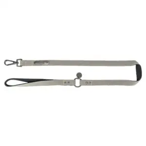 Trixie hondenriem Citystyle katoen lichtgrijs 120 x 2 cm - Afbeelding 1