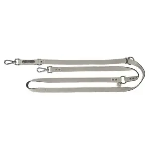 Trixie hondenriem Citystyle verstelbaar katoen lichtgrijs 200 x 1,3 cm - Afbeelding 1