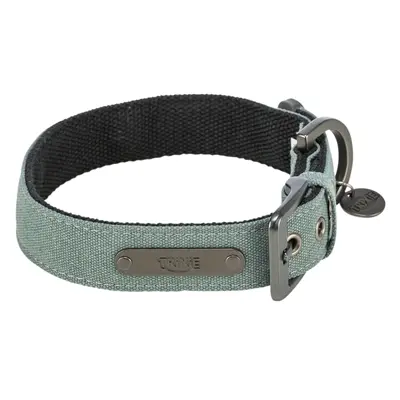 Trixie halsband Citystyle extra breed katoen salie 30-37 x 2,5 cm - Afbeelding 2