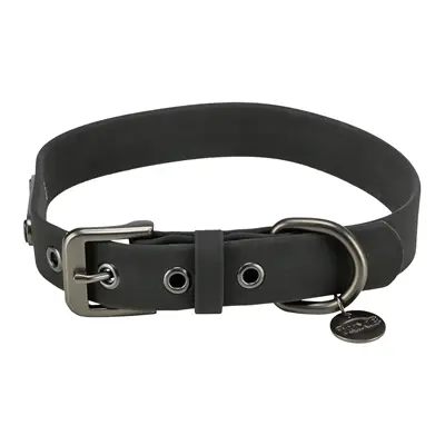Trixie halsband Citystyle pvc zwart 25-32 x 2 cm – waterafstotend