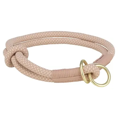 Trixie halsband Soft Rope half-slip roze/lichtroze 25 x 0,6 cm