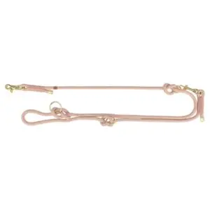 Trixie hondenriem Soft Rope verstelbaar roze/lichtroze 200 x 1,3 cm - Afbeelding 1