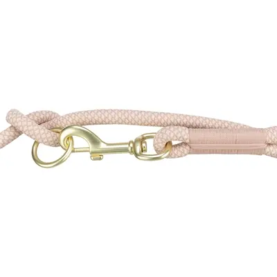Trixie hondenriem Soft Rope verstelbaar roze/lichtroze 200 x 1,3 cm - Afbeelding 3
