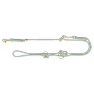 Trixie hondenriem Soft Rope verstelbaar salie/mintgroen 200 x 0,6 cm - Afbeelding 1