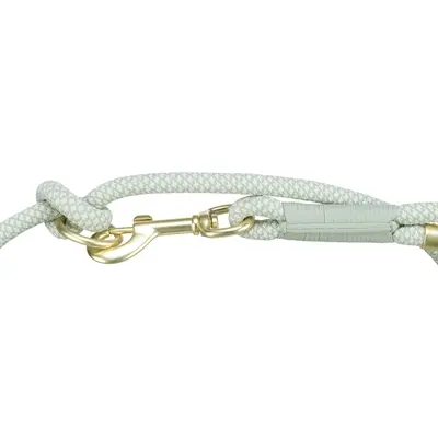 Trixie hondenriem Soft Rope verstelbaar salie/mintgroen 200 x 0,6 cm - Afbeelding 4