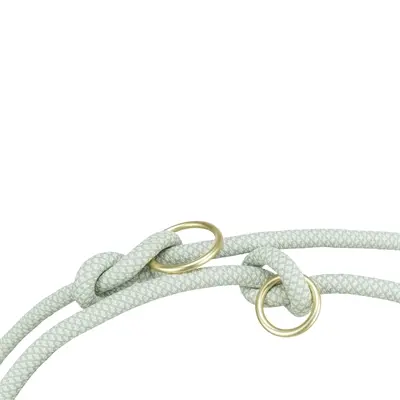 Trixie hondenriem Soft Rope verstelbaar salie/mintgroen 200 x 1,3 cm - Afbeelding 3