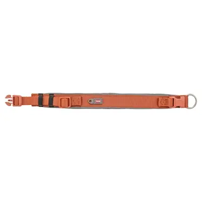 Trixie halsband Premium extra breed roest/grafietgrijs 53-62 x 5 cm - Afbeelding 3