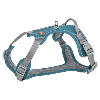 Trixie hondentuig Premium Active petrol 30-40 x 1,5 cm