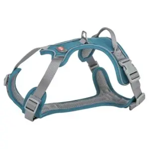 Trixie hondentuig Premium Active petrol 60-75 x 2,5 cm - Afbeelding 1