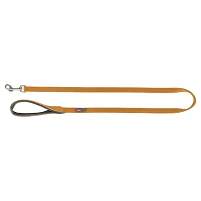 Trixie hondenriem Premium curry 120 x 1,5 cm – neopreen handvat