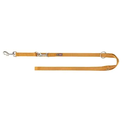 Trixie hondenriem Premium curry geel 200 x 2,5 cm – 3-voudig verstelbaar