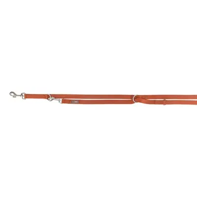Trixie hondenriem Premium verstelbaar roest bruin 200 x 2 cm - Afbeelding 4