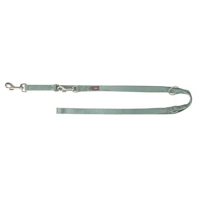 Trixie hondenriem Premium verstelbaar salie groen 200 x 1 cm