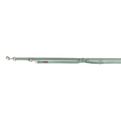 Trixie hondenriem Premium verstelbaar salie groen 200 x 2 cm - Afbeelding 4