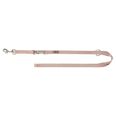 Trixie hondenriem Premium verstelbaar blush roze 200 x 2 cm