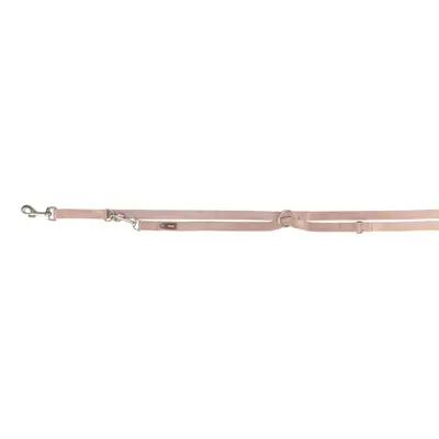 Trixie hondenriem Premium verstelbaar blush roze 200 x 2 cm - Afbeelding 4