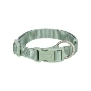 Trixie hondenhalsband Premium salie groen 35-55 cm – verstelbaar - Afbeelding 1