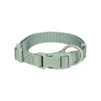 Trixie hondenhalsband Premium salie groen 35-55 cm – verstelbaar