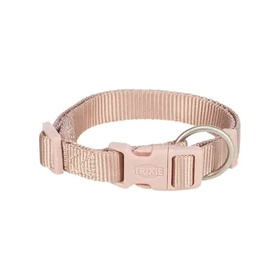 Trixie hondenhalsband Premium blush roze 15-25 cm – verstelbaar