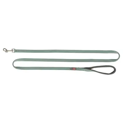 Trixie hondenriem Premium extra lang salie 180 x 1,5 cm – neopreen handvat